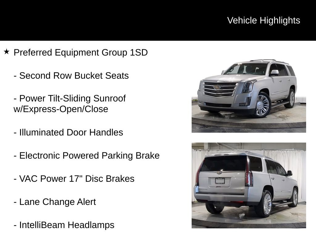 Used 2015 Cadillac Escalade Platinum image 7