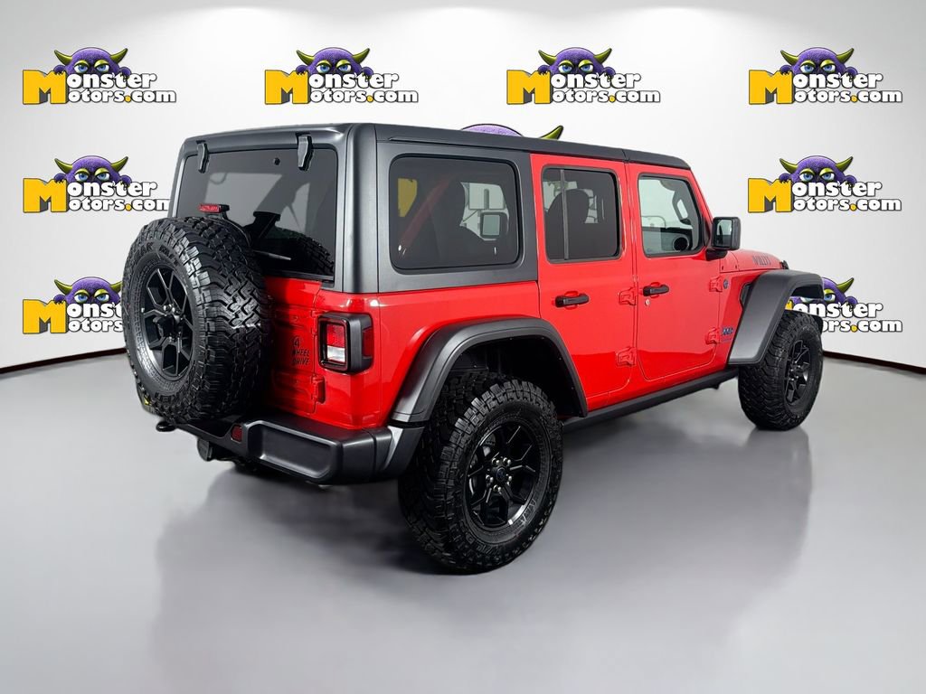 Used 2025 Jeep Wrangler Unlimited Sport S 4xe AWD/4WD image 5