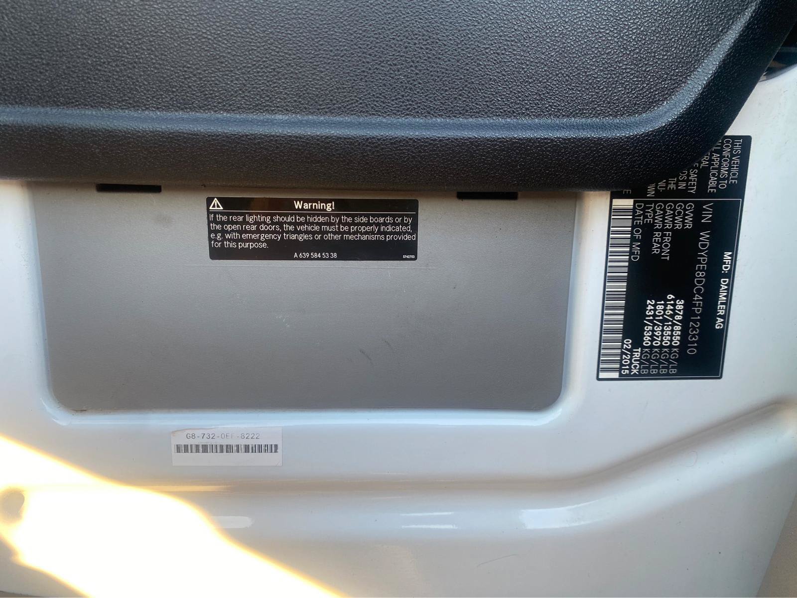 Used 2015 Freightliner Sprinter 2500 RWD image 35