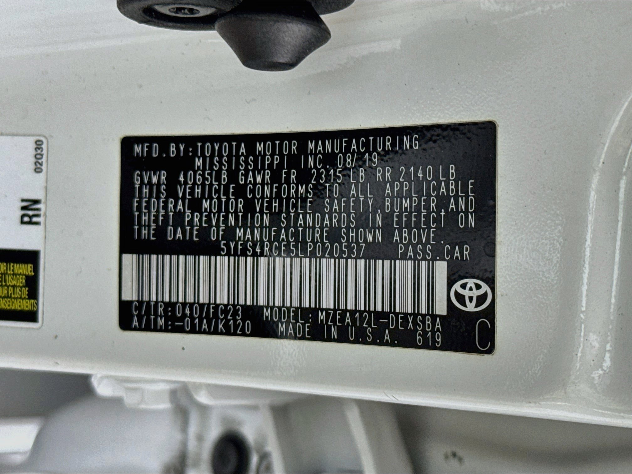 Used 2020 Toyota Corolla SE FWD image 68