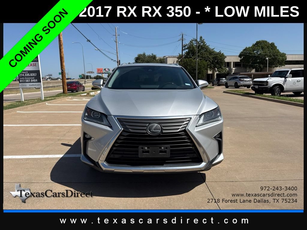 Used 2017 Lexus RX 350 FWD w/ Premium Package image 2