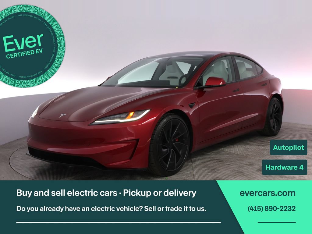 Used 2025 Tesla Model 3 Performance AWD/4WD image 1