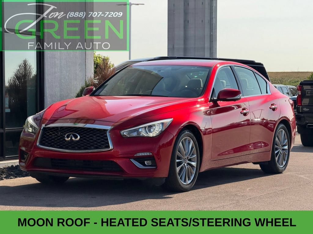 Used 2022 INFINITI Q50 Luxe