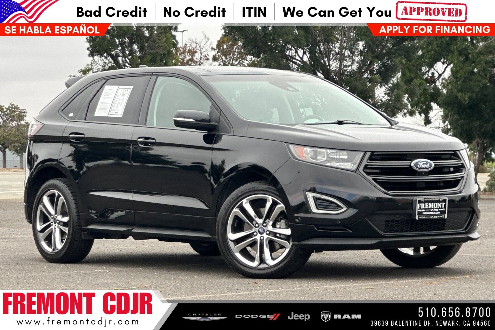 Used 2016 Ford Edge Sport w/ Equipment Group 401A AWD/4WD 360° Tour