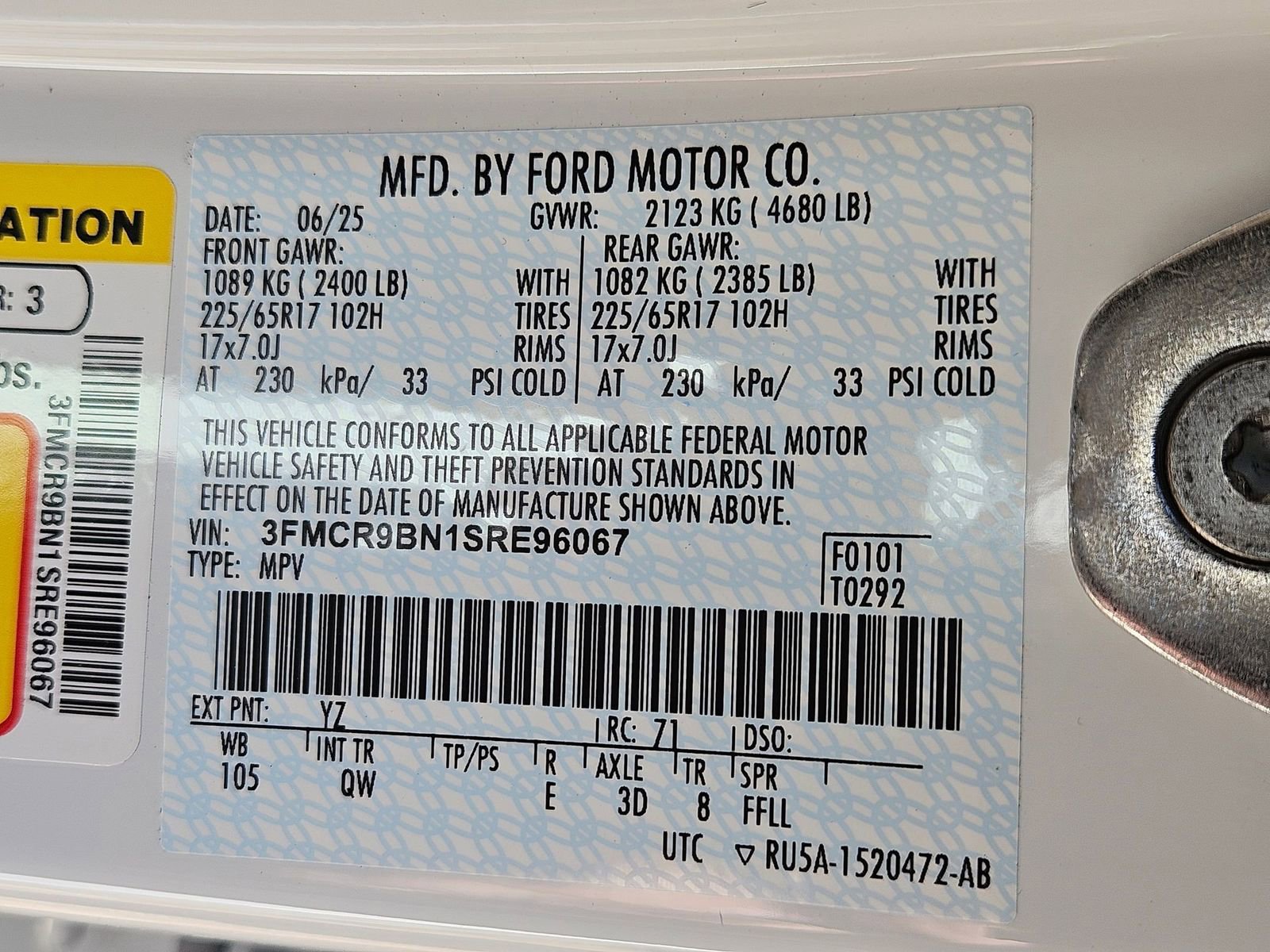 New 2025 Ford Bronco Sport Big Bend image 22