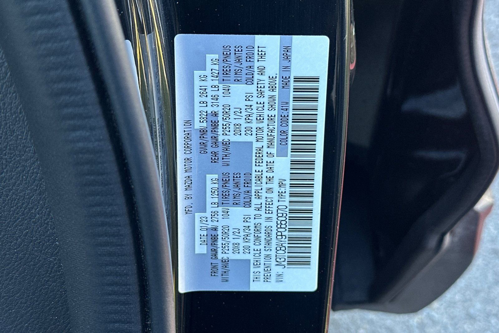 Used 2023 MAZDA CX-9 Touring Plus image 30