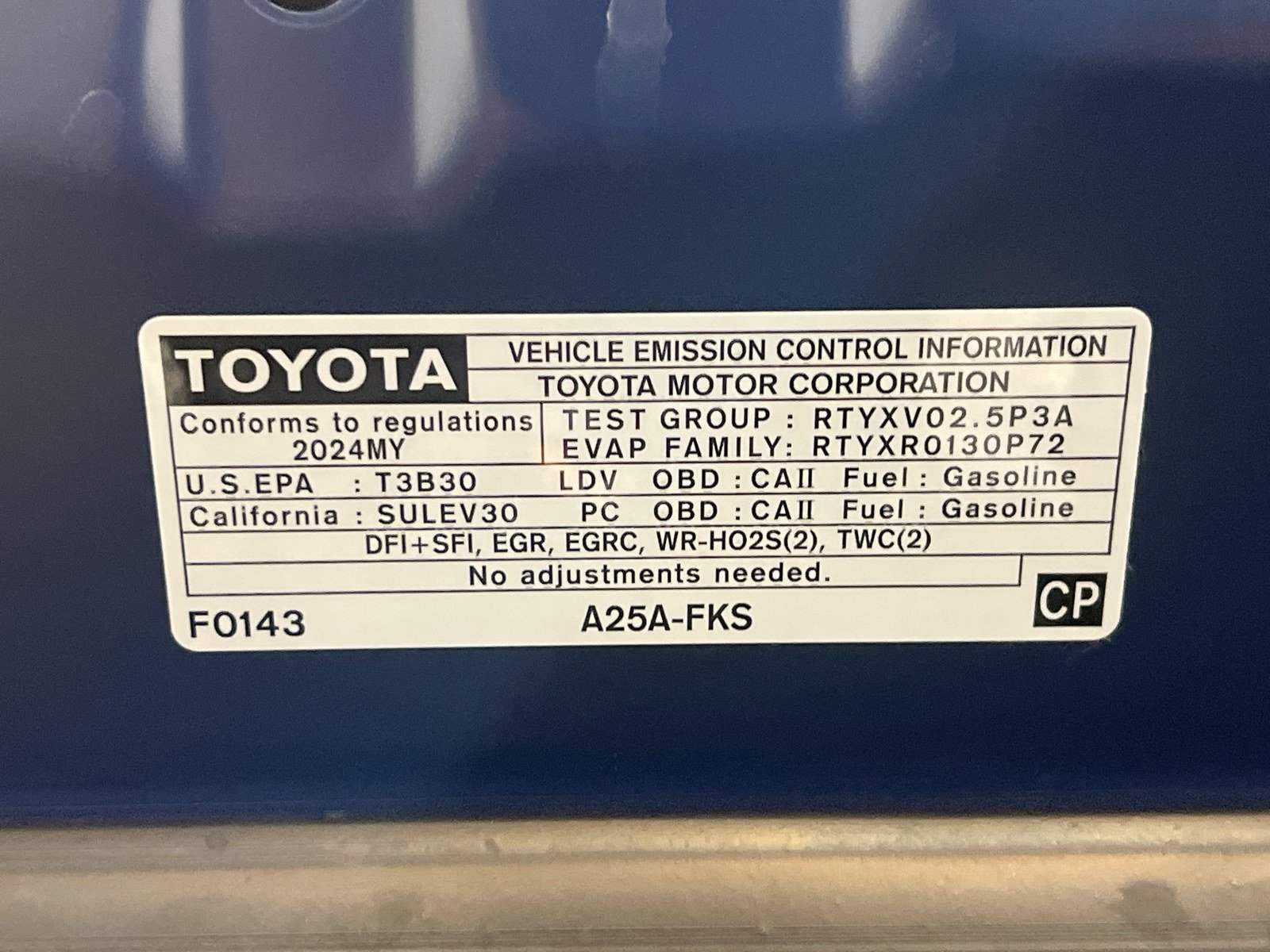 Used 2024 Toyota Camry LE FWD image 20