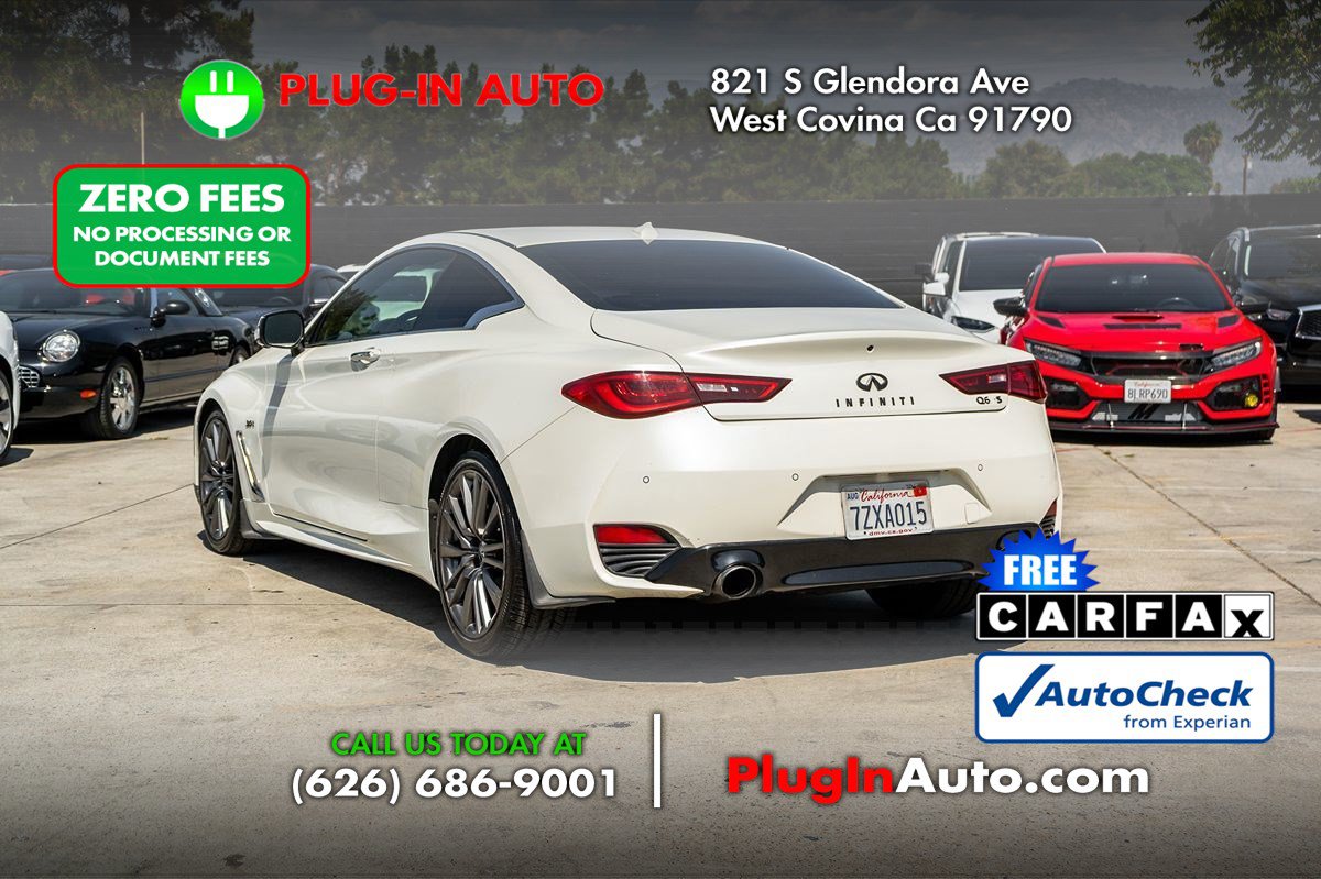 Used 2017 INFINITI Q60 3.0t Sport RWD image 2
