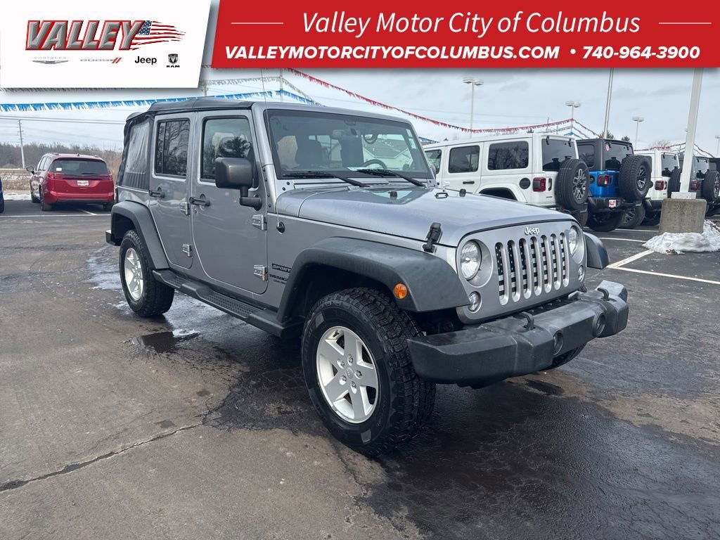 Used 2017 Jeep Wrangler Unlimited Sport w/ Quick Order Package 24S