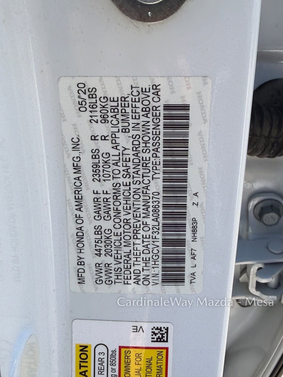 Used 2020 Honda Accord Sport image 29