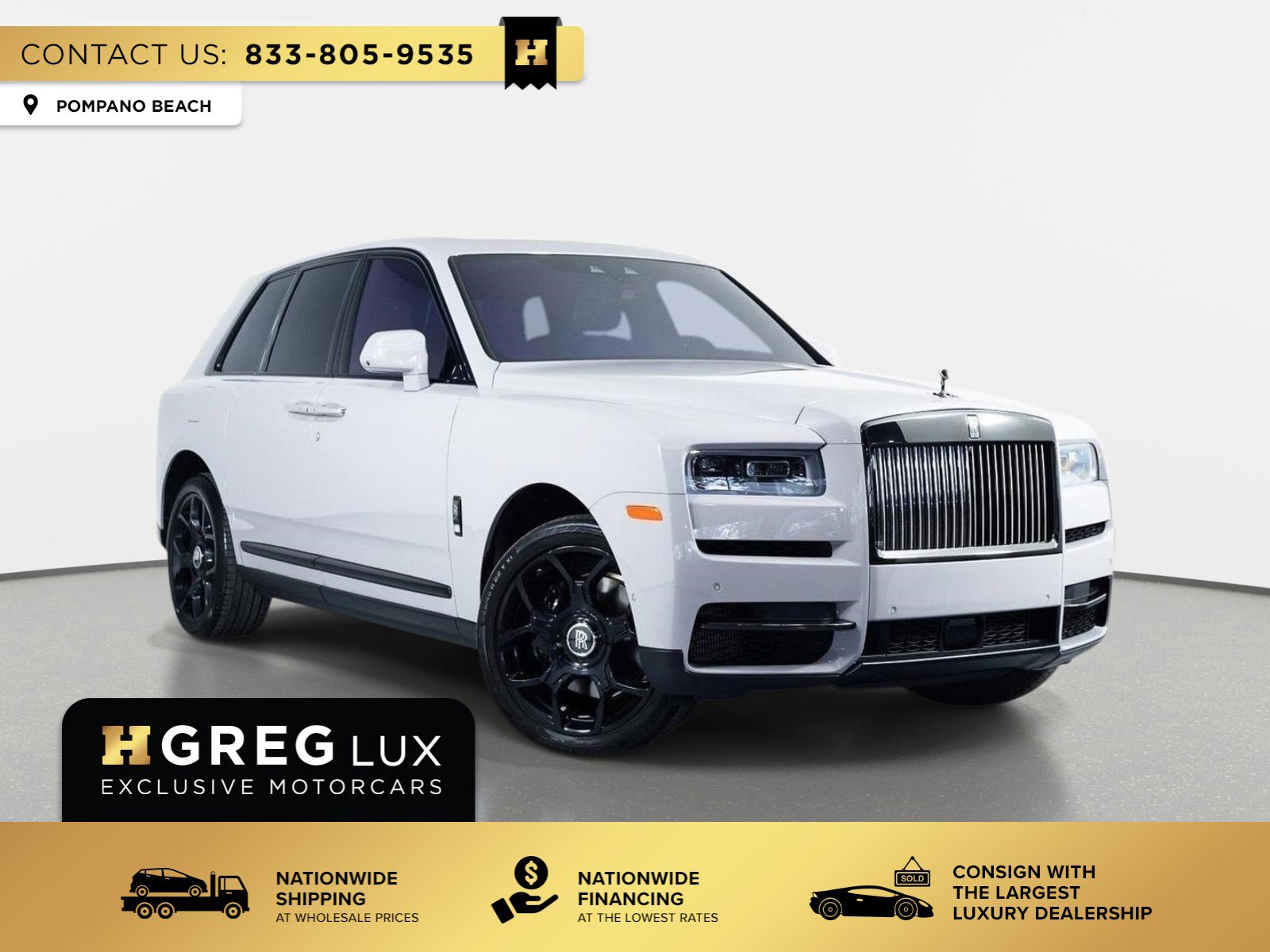 Used 2024 Rolls-Royce Cullinan Black Badge AWD/4WD image 1