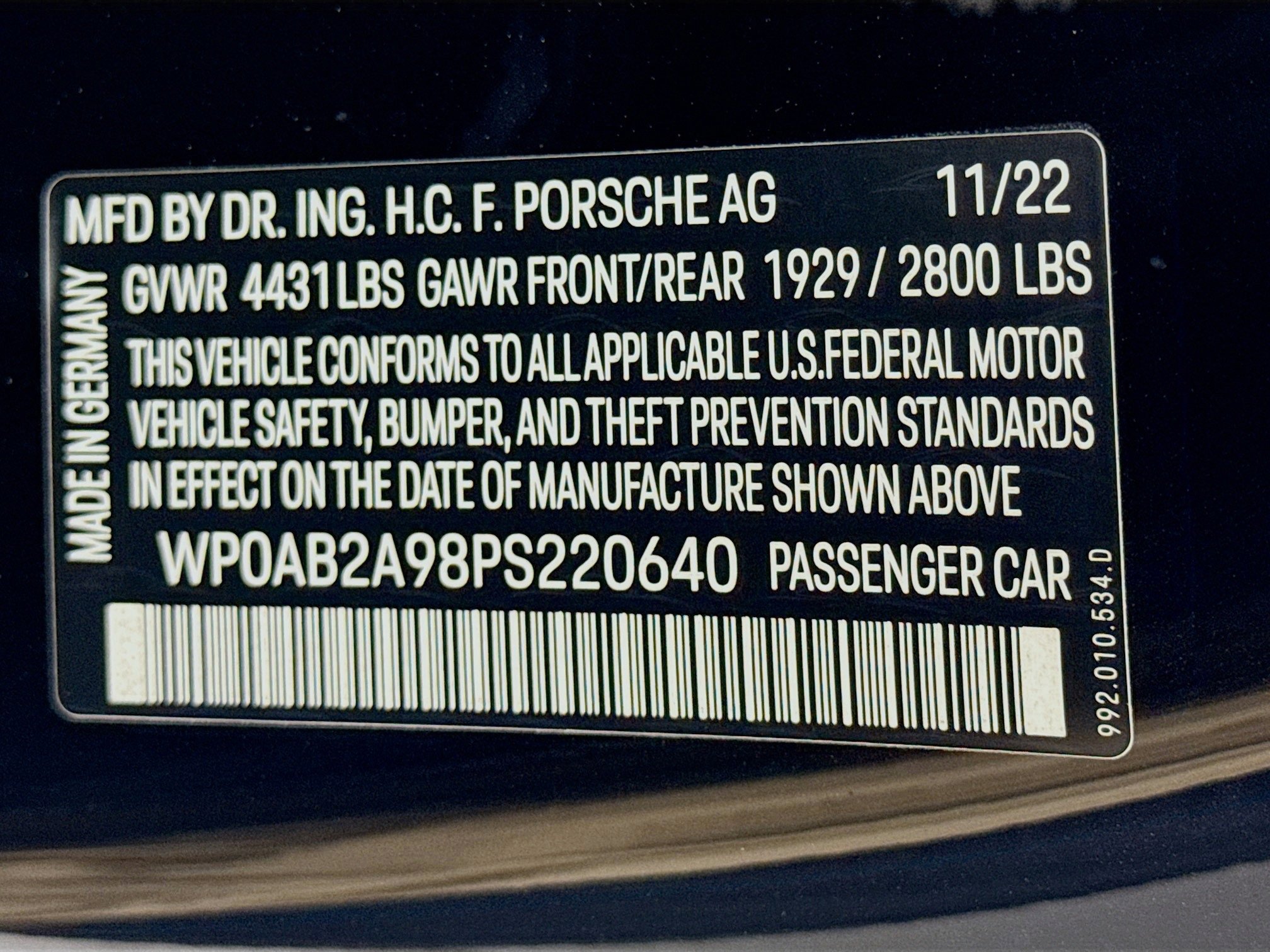 Certified 2023 Porsche 911 Carrera 4 GTS image 29