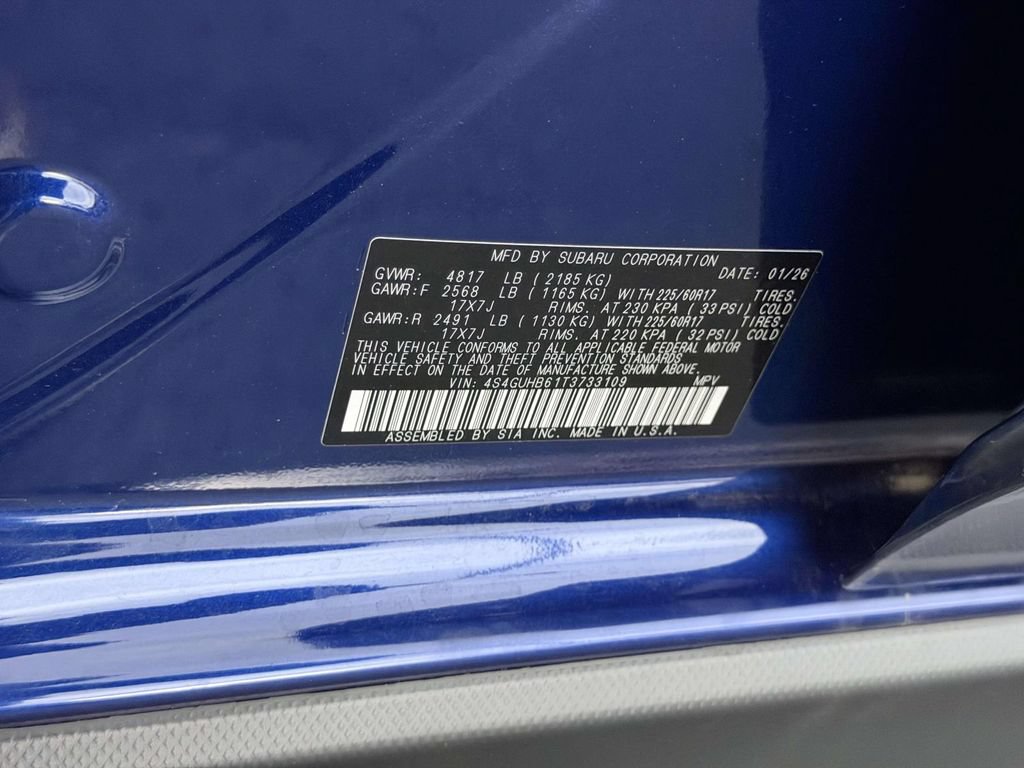 Certified 2026 Subaru Crosstrek 2.5i AWD/4WD image 27