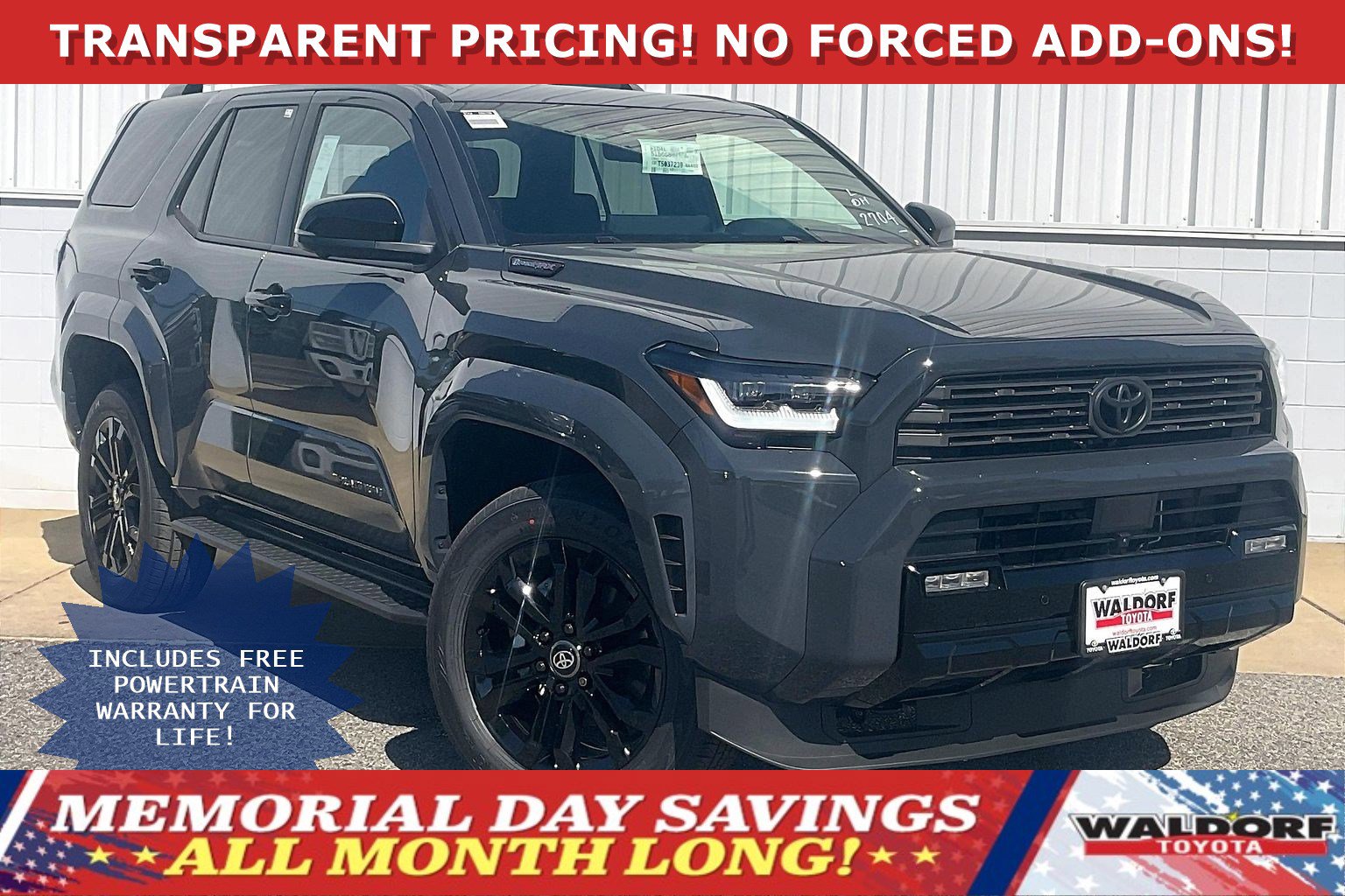 New 2026 Toyota 4Runner 4WD