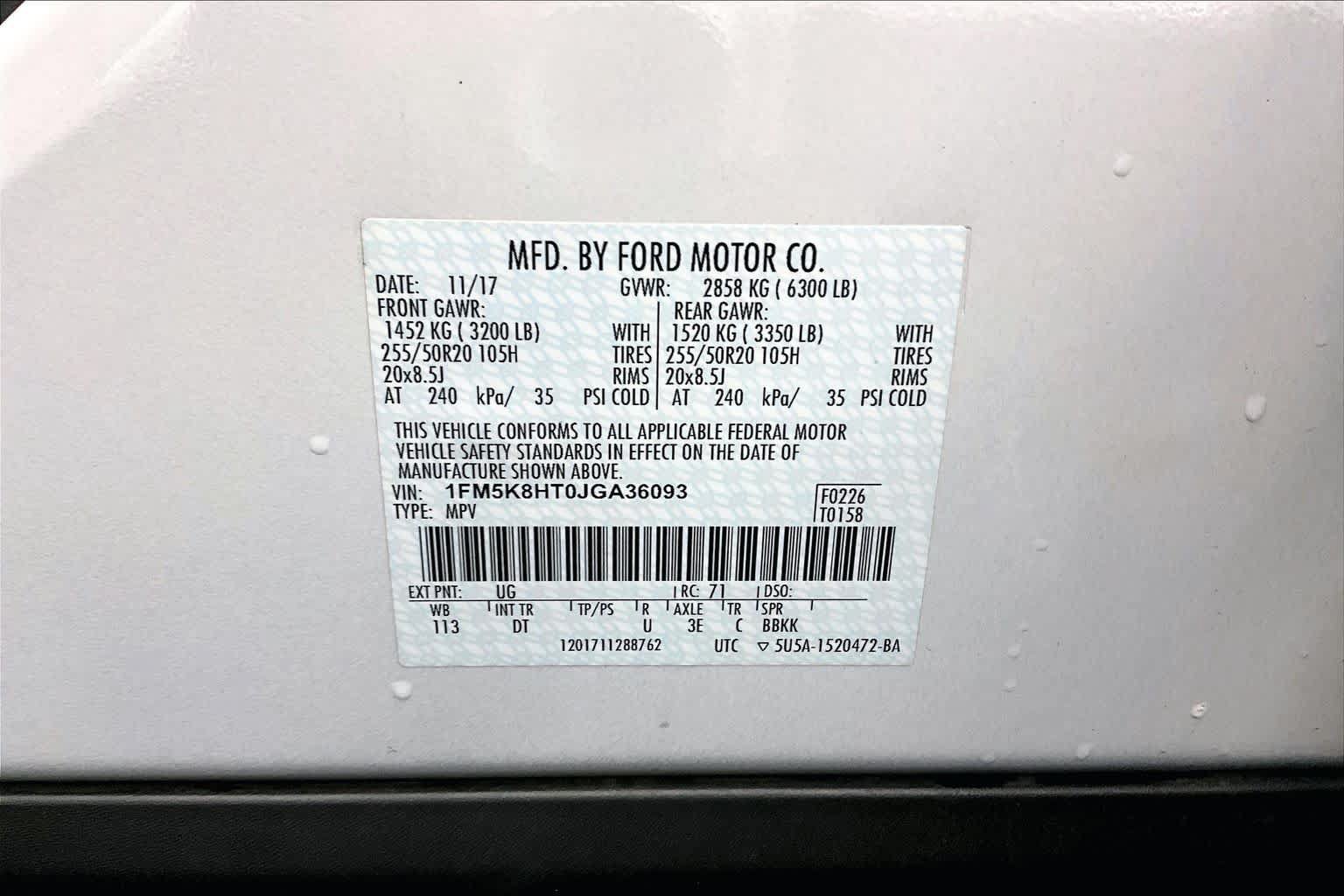 Used 2018 Ford Explorer Platinum AWD/4WD image 36