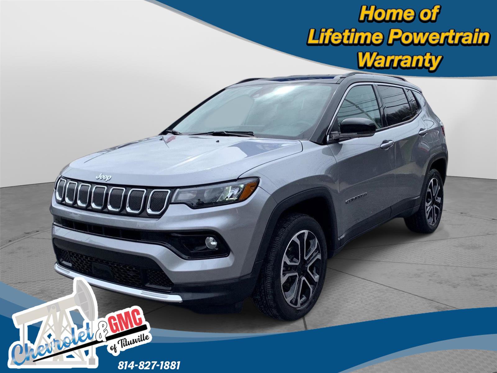 Used 2022 Jeep Compass Limited AWD/4WD image 7