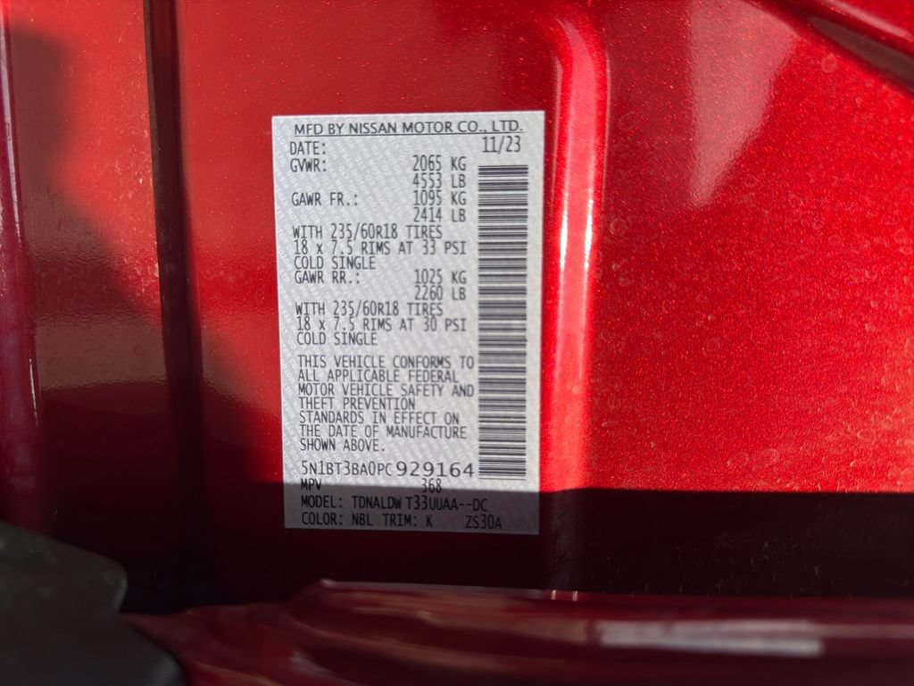 Used 2023 Nissan Rogue SV w/ SV Premium B Package FWD image 33