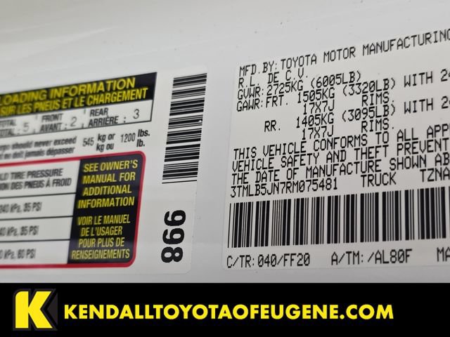Used 2024 Toyota Tacoma SR5 AWD/4WD image 10