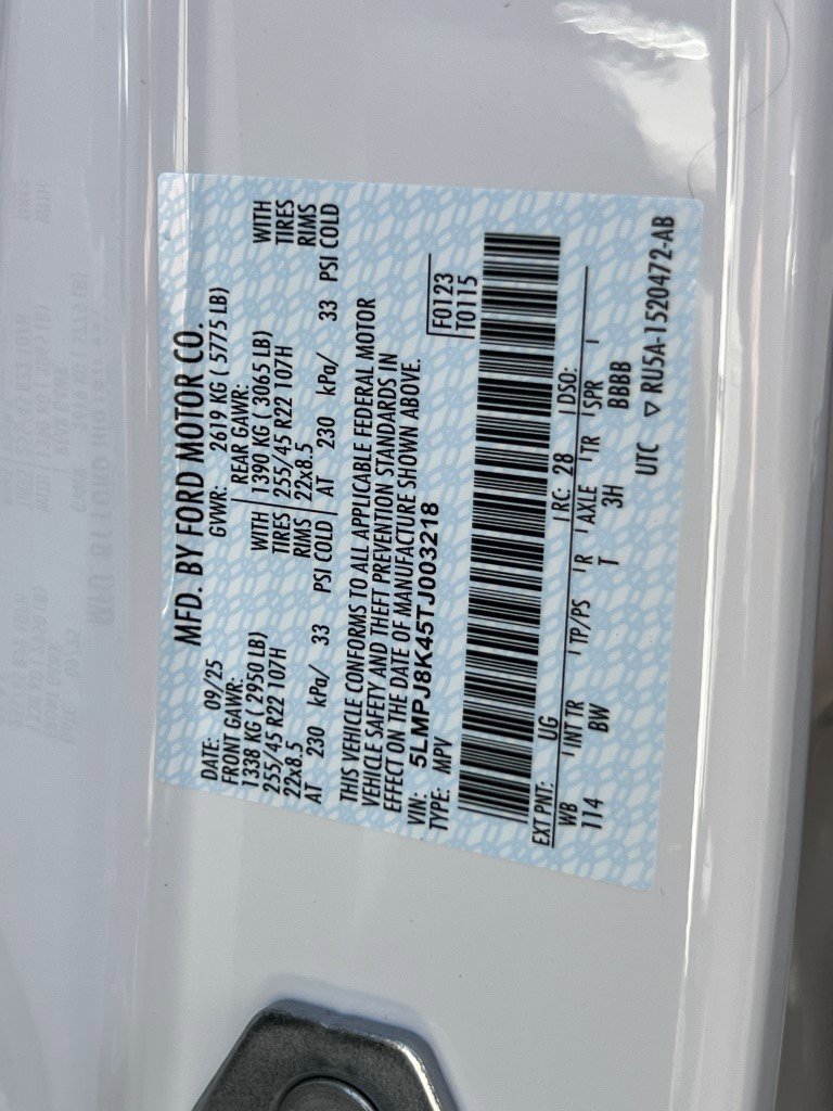 New 2026 Lincoln Nautilus Reserve w/ Jet Appearance Package image 25