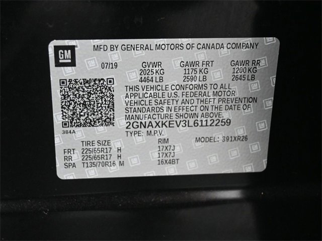 Used 2020 Chevrolet Equinox LT image 44