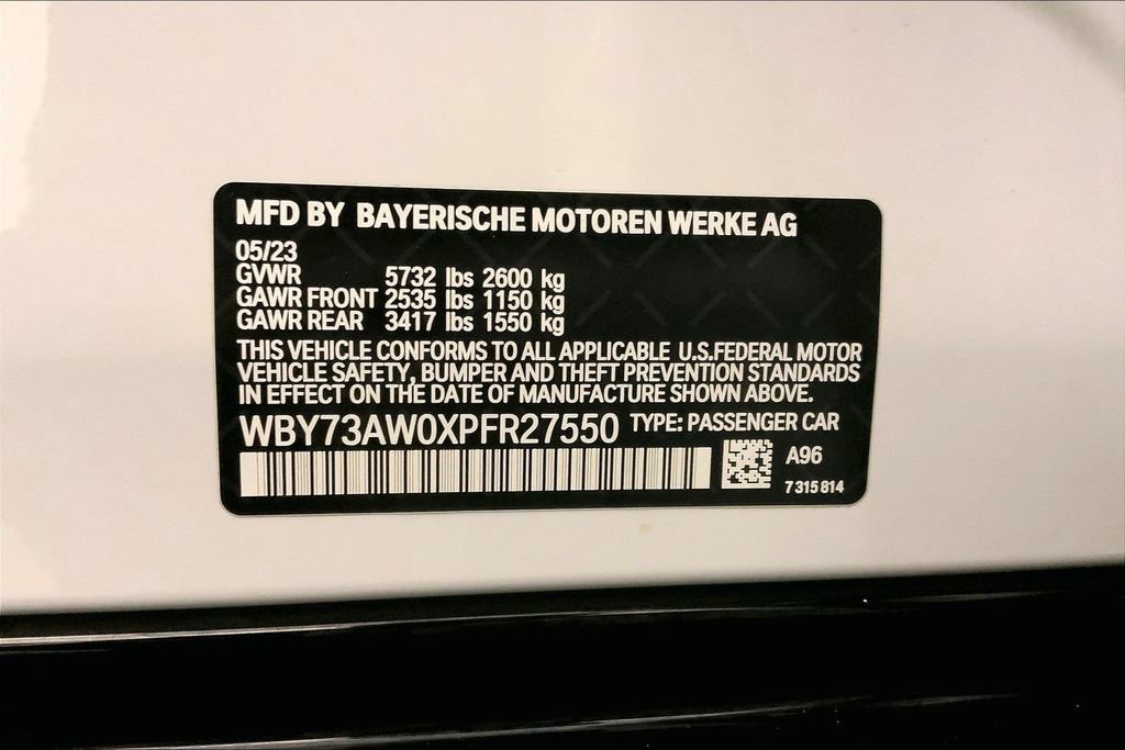 Certified 2023 BMW i4 eDrive40 w/ M Sport Package RWD image 32