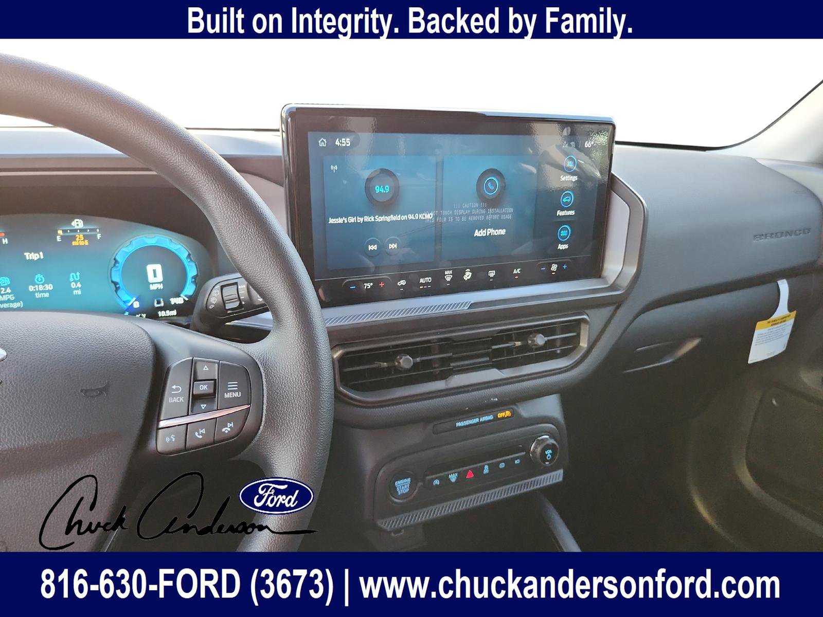 New 2025 Ford Bronco Sport Big Bend w/ Black Appearance Package image 18