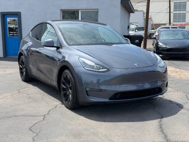 Used 2021 Tesla Model Y Long Range AWD/4WD image 1