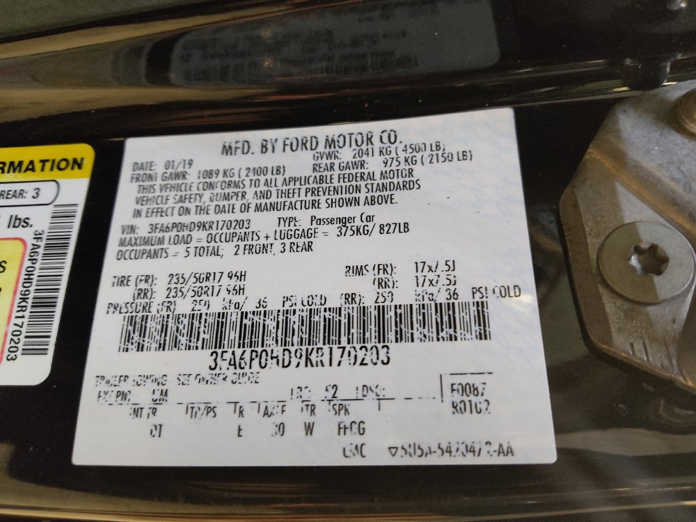 Used 2019 Ford Fusion SE FWD image 33