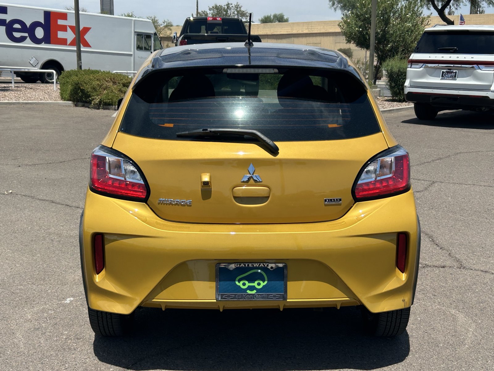 Used 2024 Mitsubishi Mirage Black Edition FWD image 4