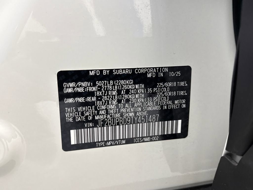 Used 2026 Subaru Outback Premium image 27