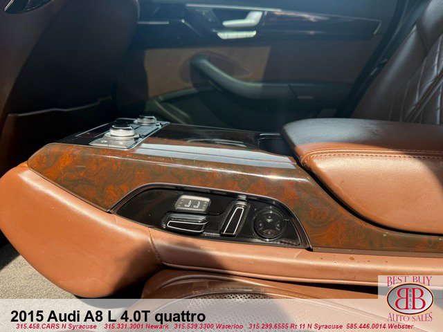Used 2015 Audi A8 L 4.0T w/ Premium Package image 14