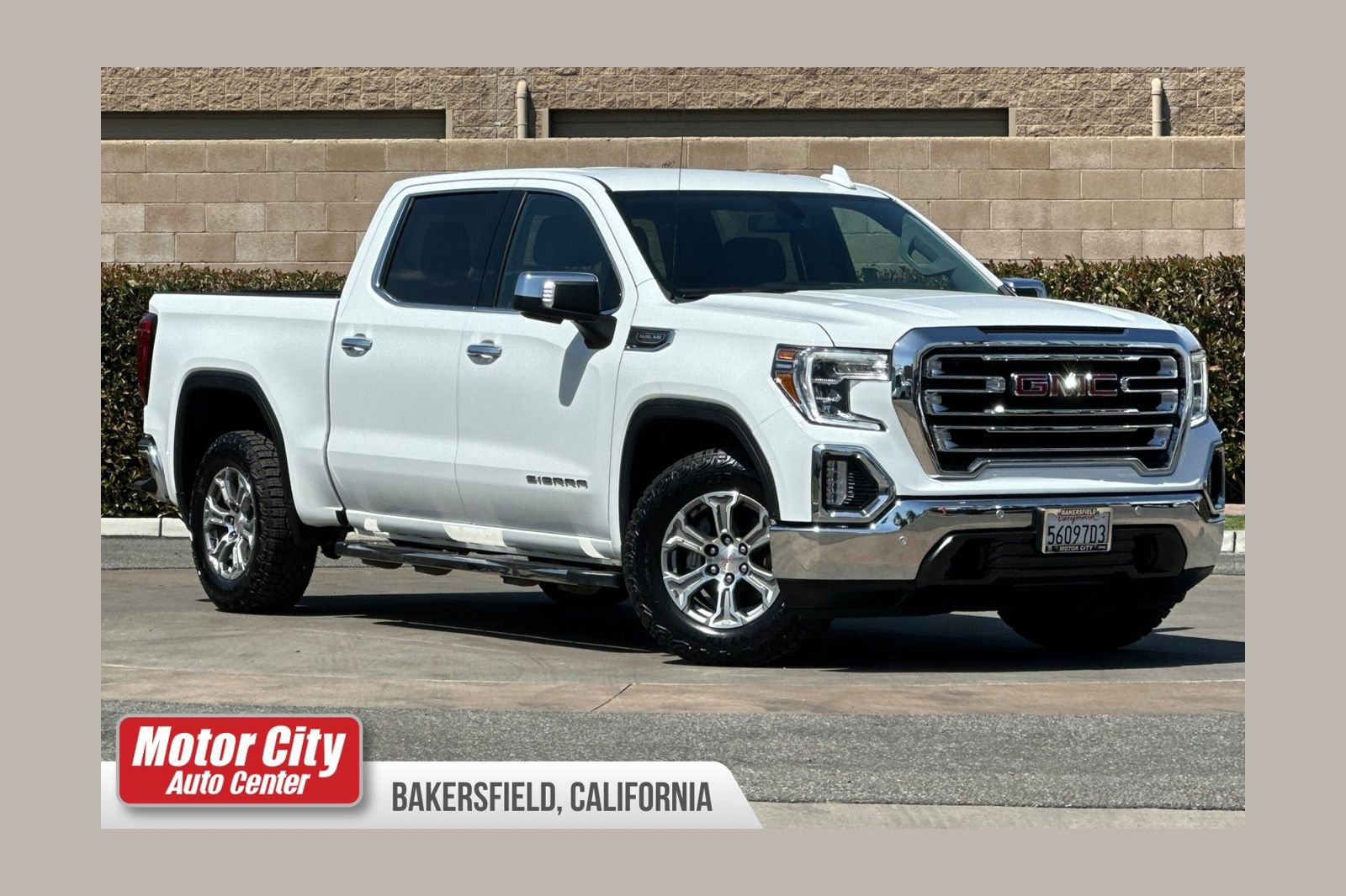 Certified 2021 GMC Sierra 1500 SLT w/ Driver Alert Package I RWD image 1