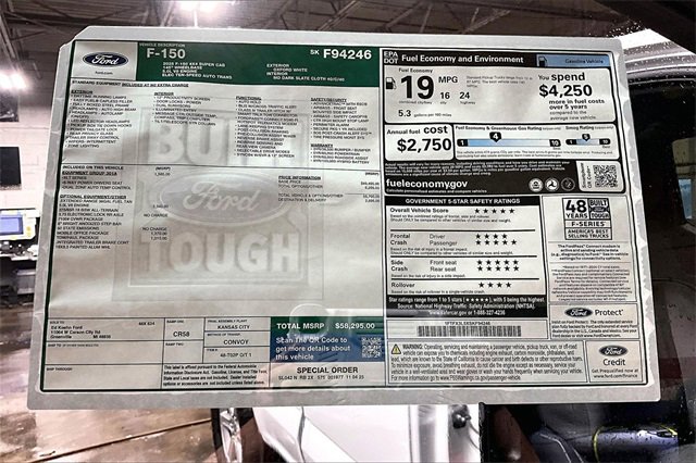 New 2025 Ford F150 XLT w/ Equipment Group 301A Standard image 14