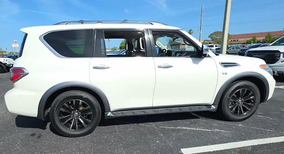 Used 2018 Nissan Armada Platinum w/ Captain Seat Package AWD/4WD image 1