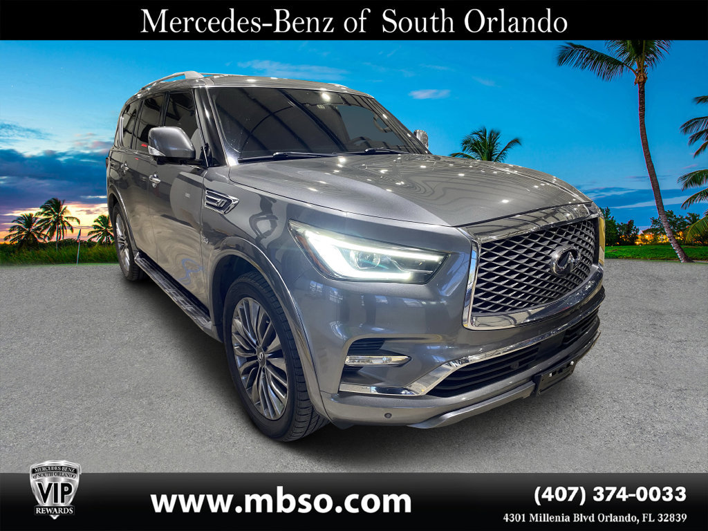 Used 2019 INFINITI QX80 Luxe w/ 22" Wheel Package RWD image 1