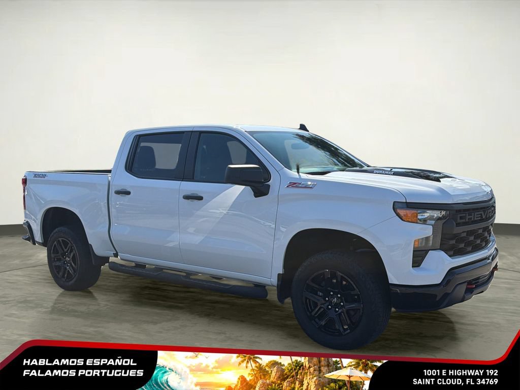 Used 2025 Chevrolet Silverado 1500 Custom Trail Boss AWD/4WD image 8