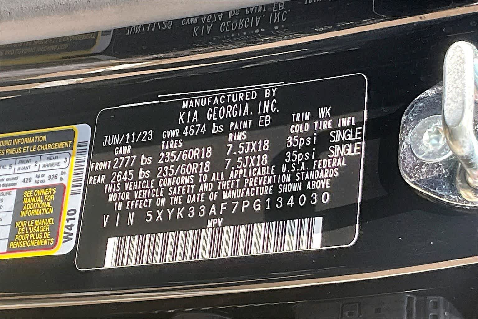 Used 2023 Kia Sportage EX FWD image 18