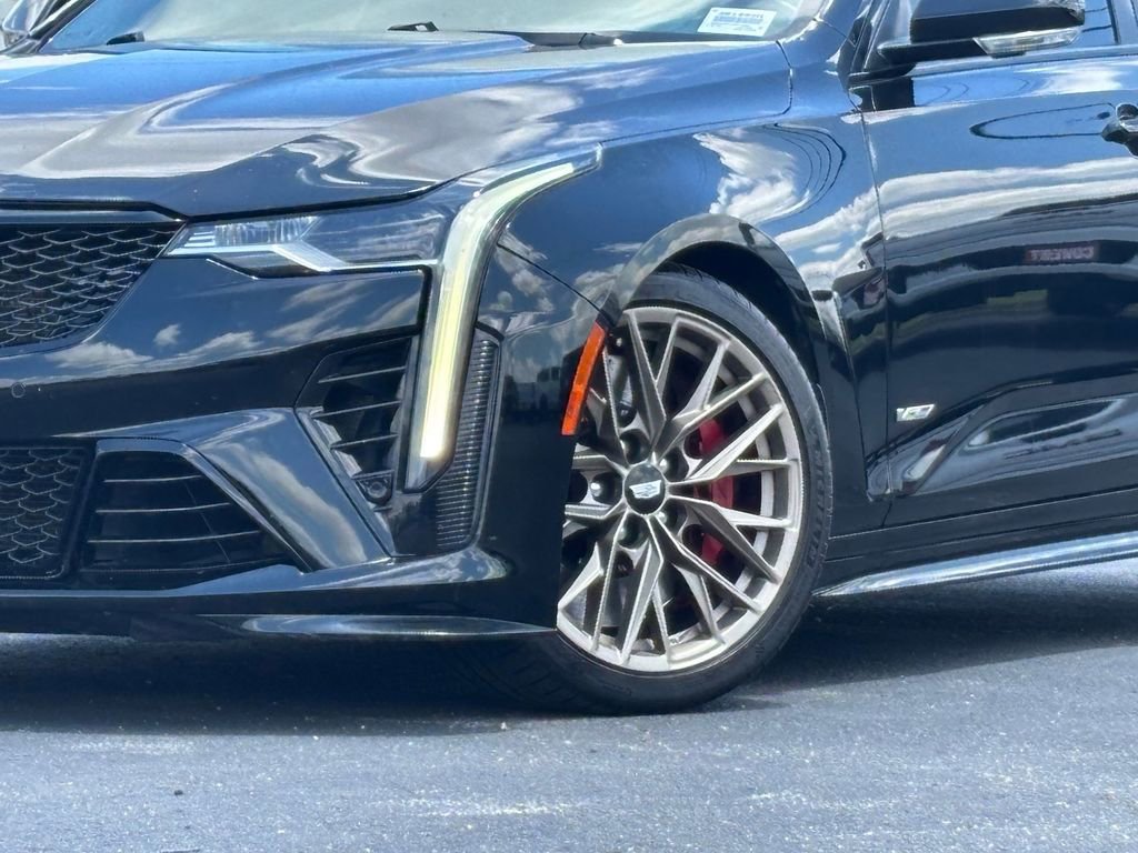 Used 2023 Cadillac CT4 V Blackwing w/ LPO, Bronce Accent Package RWD image 2