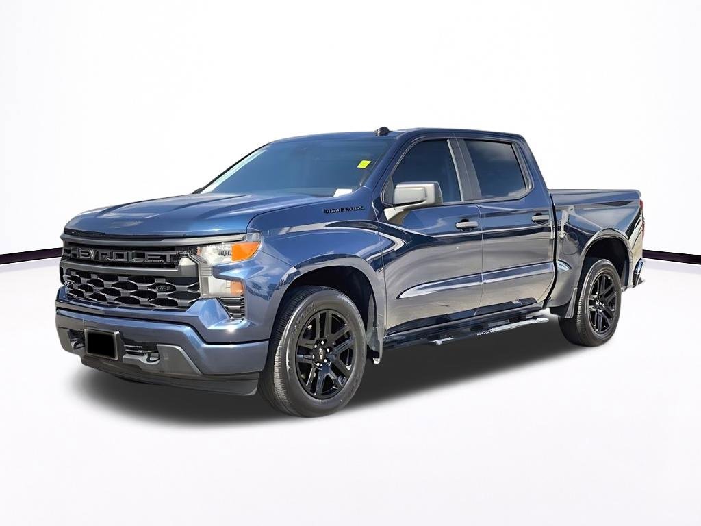 Used 2023 Chevrolet Silverado 1500 Custom w/ LPO, Dark Essentials Package RWD image 3