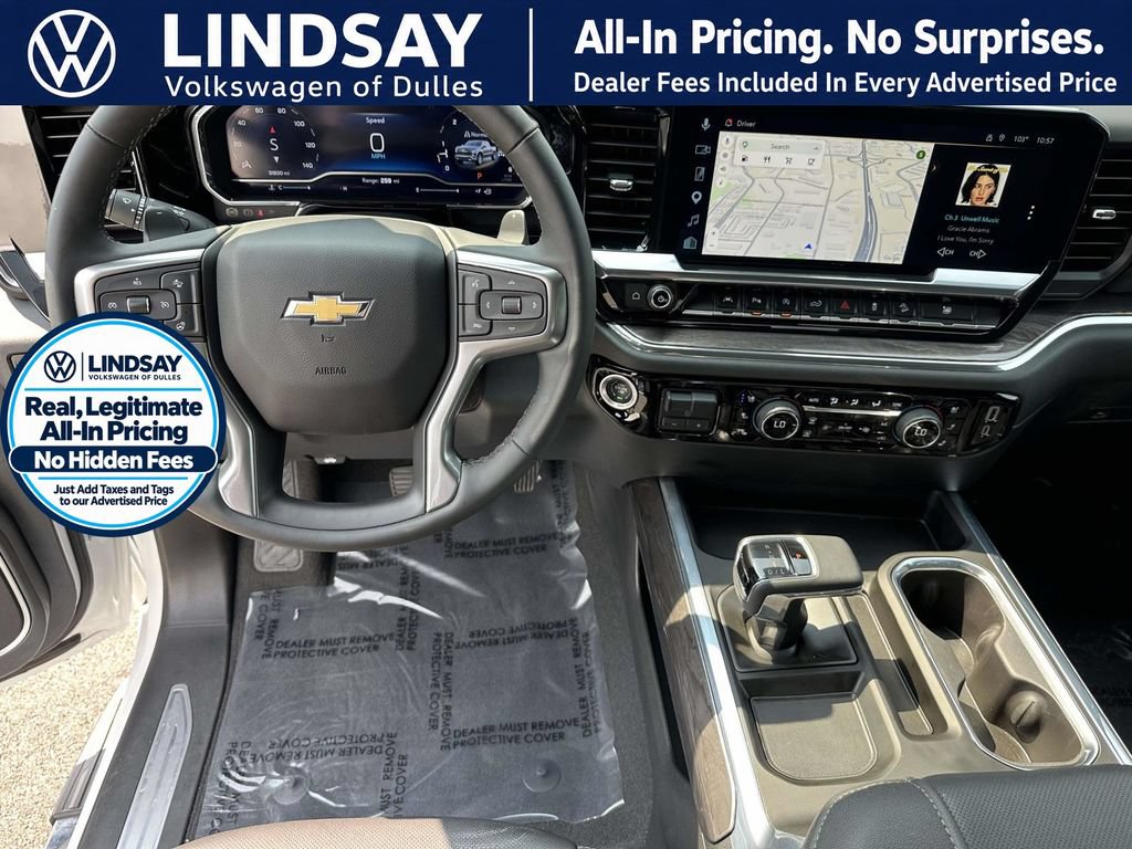 Used 2024 Chevrolet Silverado 1500 LTZ w/ Z71 Off-Road Package AWD/4WD image 10