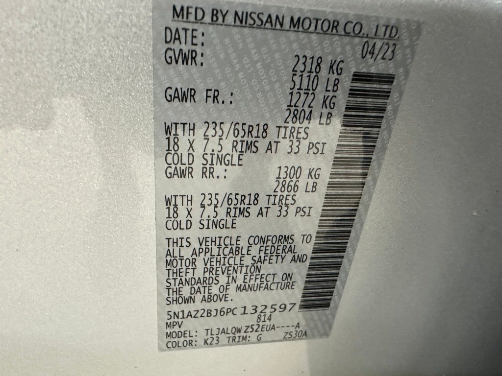 Used 2023 Nissan Murano SV FWD image 39