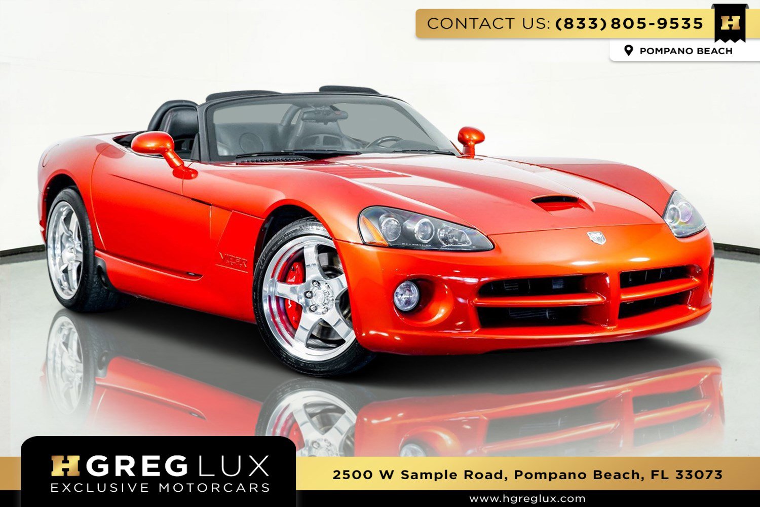 Used 2005 Dodge Viper SRT-10 w/ Copperhead Edition Group
