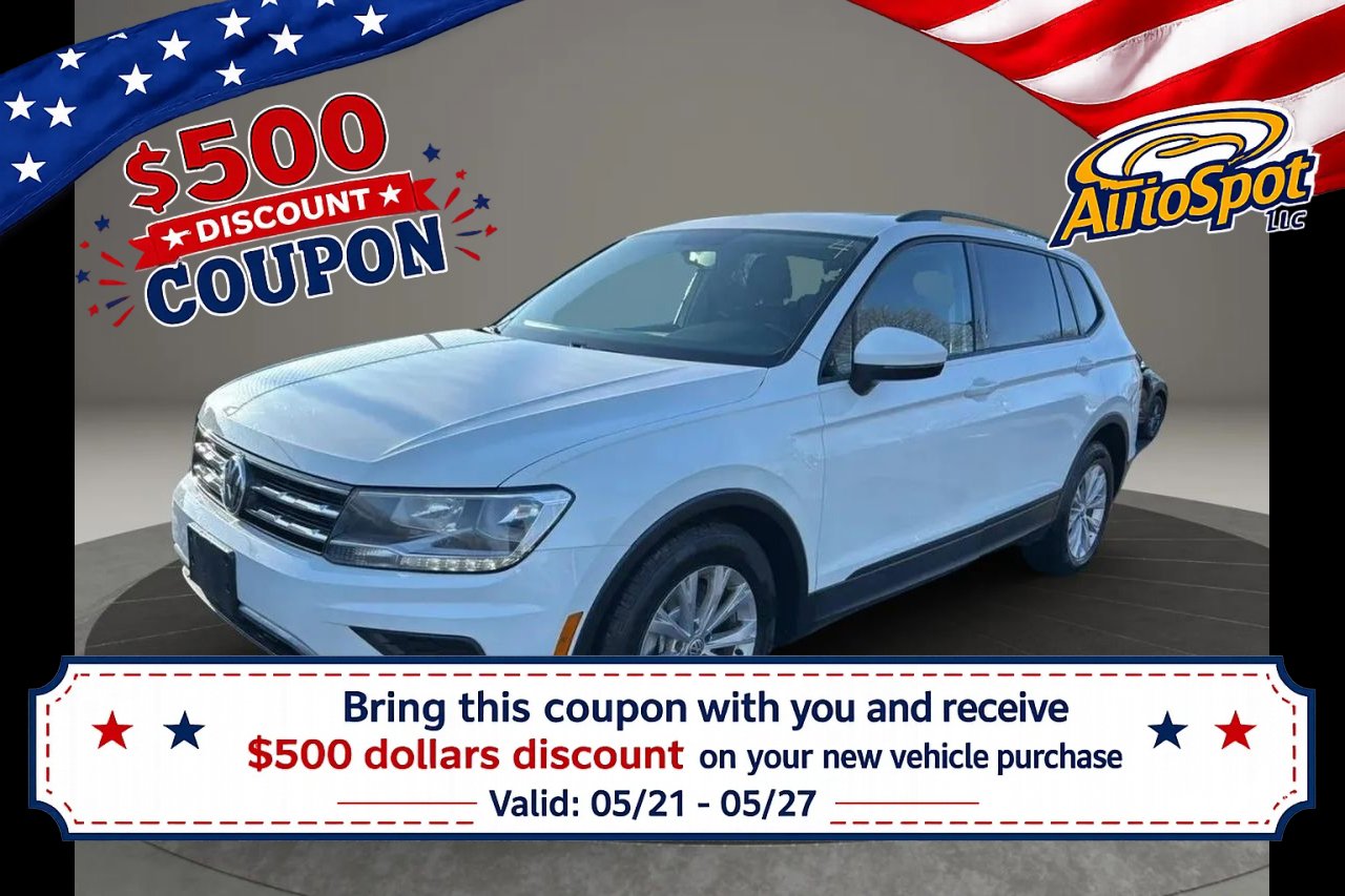 Used 2018 Volkswagen Tiguan S AWD/4WD image 1