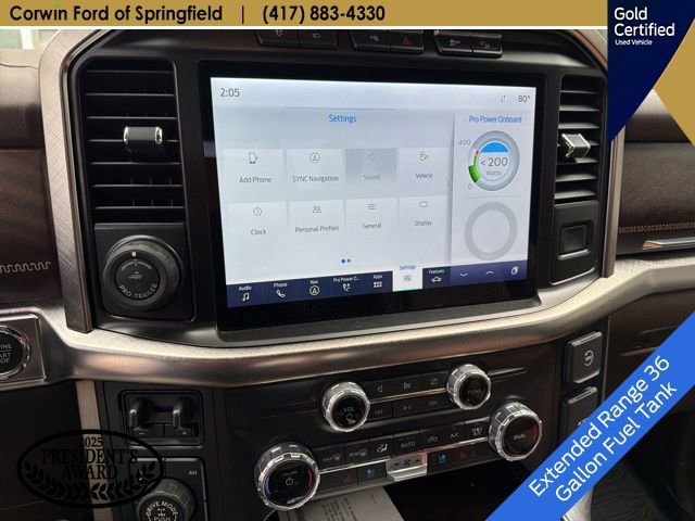 Used 2023 Ford F150 King Ranch w/ Equipment Group 601A High AWD/4WD image 14