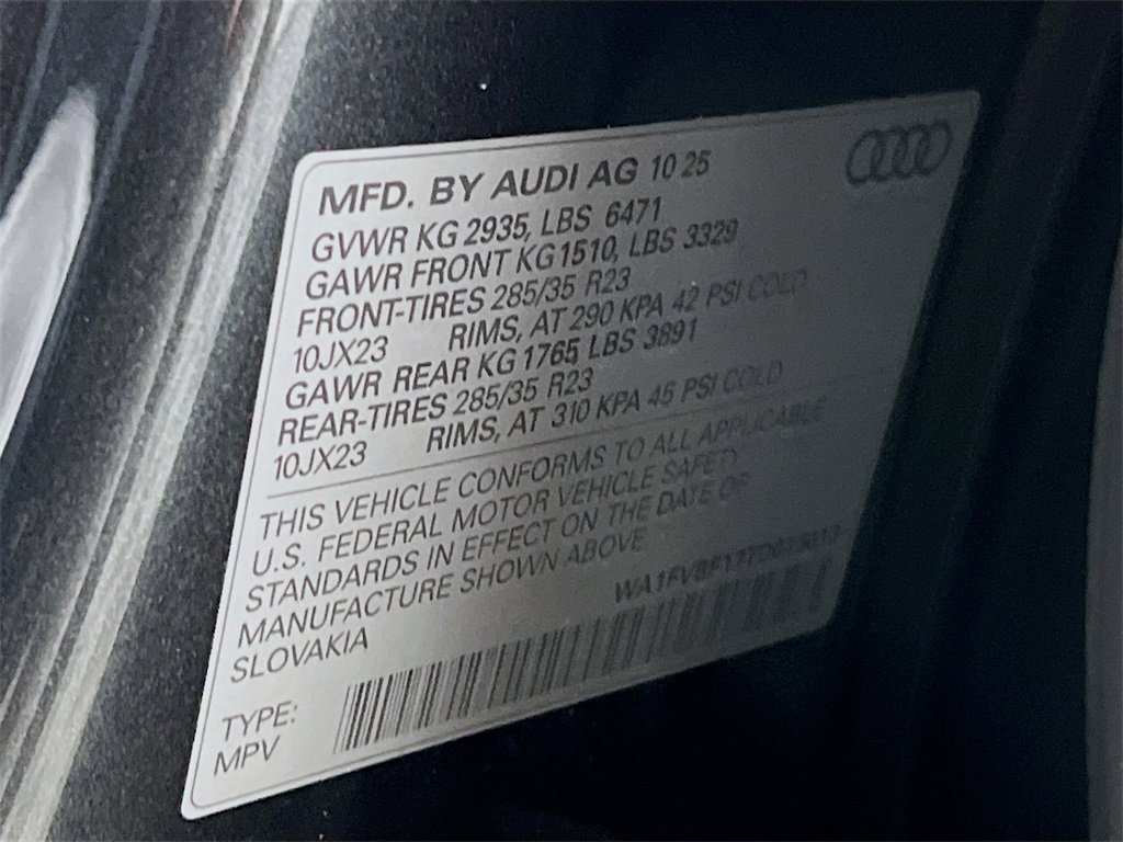 New 2026 Audi Q8 Prestige image 32