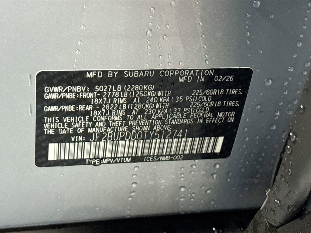 New 2026 Subaru Outback Limited image 32