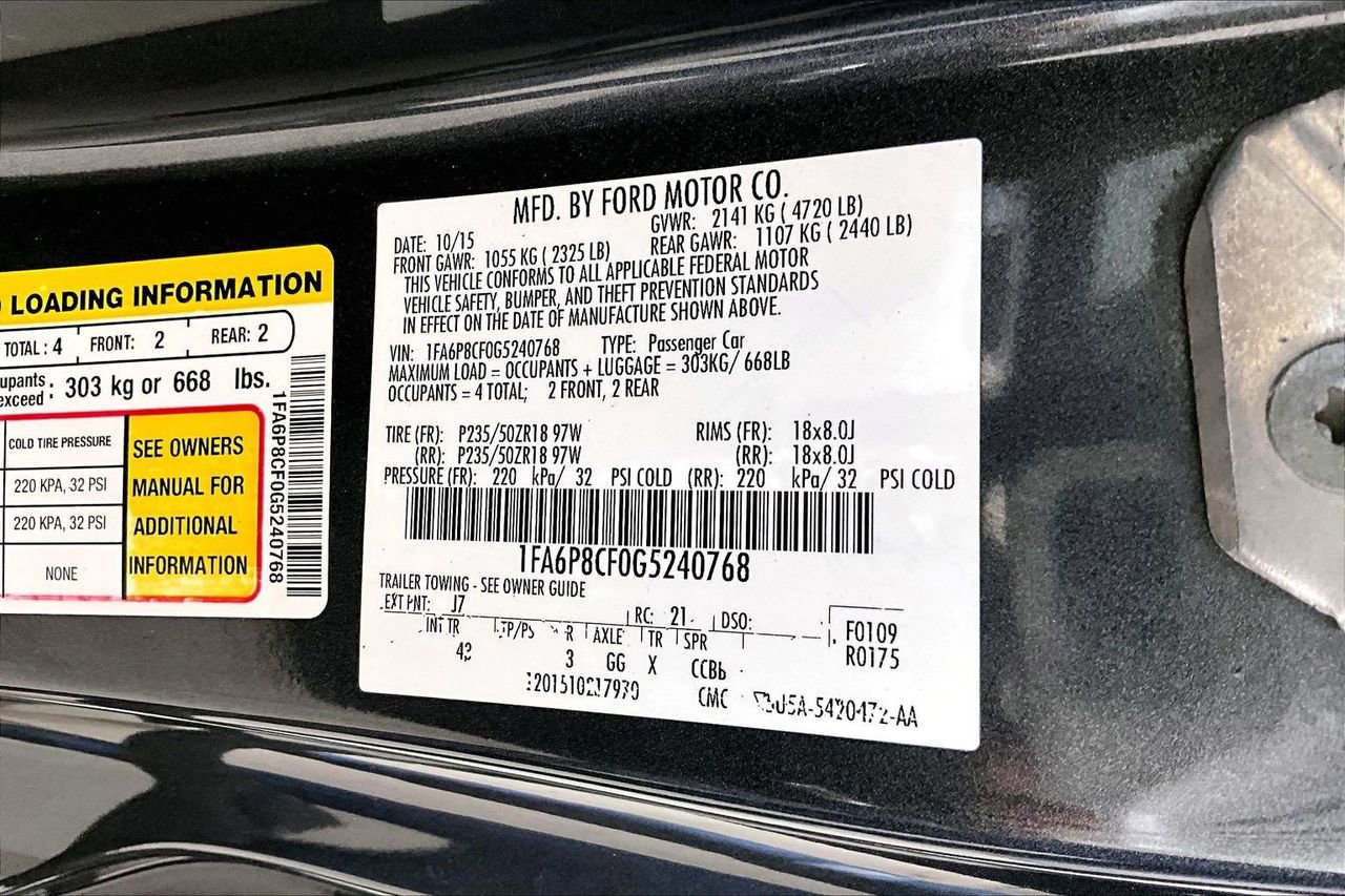 Used 2016 Ford Mustang GT Premium w/ Equipment Group 401A image 33