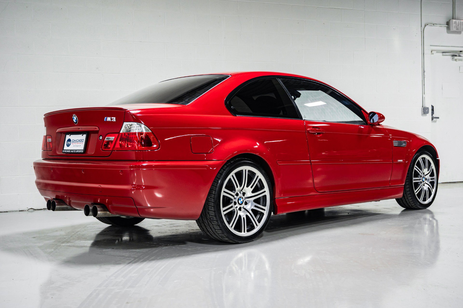 Used 2001 BMW M3 Coupe 6-Speed - Imola Red - Bi image 3