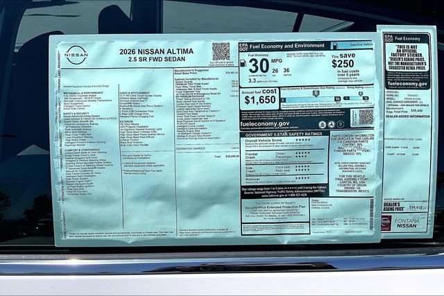New 2026 Nissan Altima 2.5 SR FWD image 14