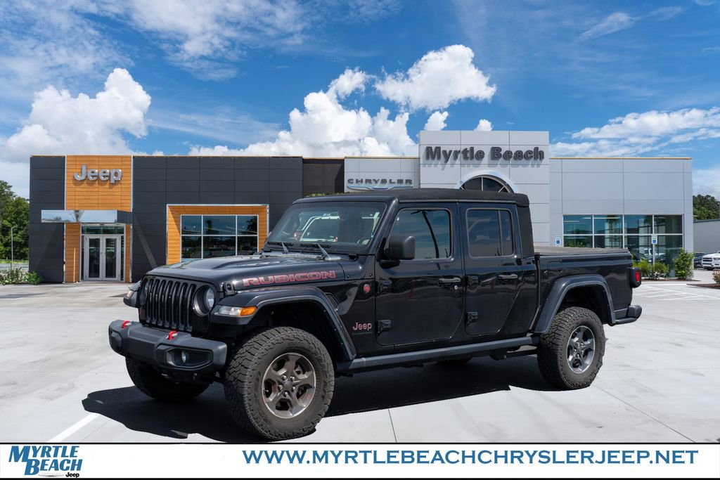 Certified 2023 Jeep Gladiator Rubicon w/ Cold Weather Group AWD/4WD image 1